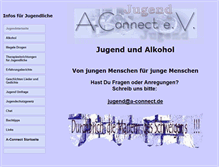 Tablet Screenshot of jugend.a-connect.de